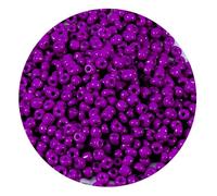 WENH 2/3/4mm 1000pcs Solid Color Glass Rice Beads Round Seed Beads for Jewelry Making DIY Bracelet Earring Beaded Accessories(Dark Purple,3mm)