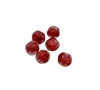 WENH 20x19mm 100pcs Resin Powder Effect Round Pit Beads for Handmade Bracelet/Necklace DIY Parts.Jewelry Findings(Green)