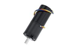 WENH 36GP-3650 Planetary Brushless DC Gear Motor 12V24V Forward And Reverse Adjustable Speed 11PRM~2160PRM High Torque(18RPM_12V BRACKET MOTOR)