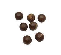 WENH 6mm-20mm Acrylic Marble Effect Round Beads for Handmade Necklace Earrings DIY Parts,Jewelry Findings&Components(Dark Red_12mm 500pcs)