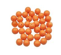 WENH 6mm-20mm Acrylic Marble Effect Round Beads for Handmade Necklace Earrings DIY Parts,Jewelry Findings&Components(Clear_12mm 500pcs)