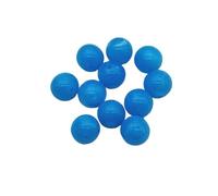 WENH 6mm-20mm Acrylic Marble Effect Round Beads for Handmade Necklace Earrings DIY Parts,Jewelry Findings&Components(Yellow_18mm 150pcs)