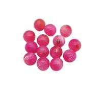 WENH 6mm-20mm Acrylic Marble Effect Round Beads for Handmade Necklace Earrings DIY Parts,Jewelry Findings&Components(Silver_12mm 500pcs)