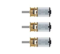 WENH DC 3/6/12V N20 Mini Micro Metal Gear Motor With Gearwheel 30/50/60/100/200/300/500/1000RPM Reduction Gearbox(50RPM_6V)