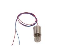 WENH DC 3V-6V 3.7V 5V Mini Round 10mm*13mm Coreless Vibration Motor Micro Vibrator Long Cable