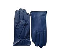 WENH Gloves Men's Leather Unlined Thin Summer Can Outdoor Sports Driving Riding Gloves Spring And Autumn(DEEP BLUE,11)