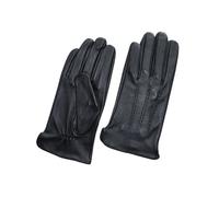 WENH Gloves Men's Leather Unlined Thin Summer Can Outdoor Sports Driving Riding Gloves Spring And Autumn(Striped,9)