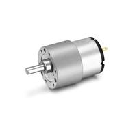 WENH JGB37-520 DC 6V/12V/24V High Torque Gear Motor All Metal Gear Box Electric Motor 7/12/22/35/45/66/107/200/320/600/960RPM(24V,12rpm)