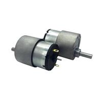 WENH JGB37-520 DC 6V/12V/24V High Torque Gear Motor All Metal Gear Box Electric Motor 7/12/22/35/45/66/107/200/320/600/960RPM(22RPM_12V)