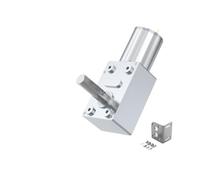 WENH JGY370 Turbine Worm Micro DC Reduction Motor 12V/24V With Self-Locking Forward And Reverse Speed Adjustable 375RPM~1RPM Motor(150RPM_6V BRACKET MOTOR)