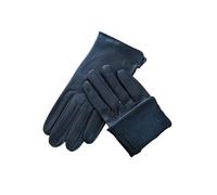 WENH Men's Thin Leather Gloves Outdoor For Cycling And Driving(Straight Silk lining,9)