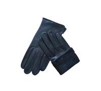 WENH Men's Thin Leather Gloves Outdoor For Cycling And Driving(Straight unlined,10)