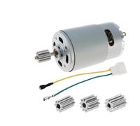 WENH RS550/555 Fine/Medium/Coarse 10 Teeth 12V/24V DC Motor(Medium Teeth,18000_24V)