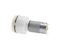 WENH RS555 Micro Vacuum Pump Motor 12V/24V Low Noise Electric Air Diaphragm Fish Tank Oxygen Flow 15L/Min(12V)