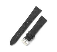 WENH Vintage Sailcloth Watch Band 20mm 22mm Fabric & Leather Strap Retro Canvas Quick Release Watchband for Men(Vintage black,20mm)