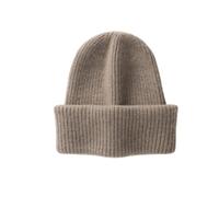 WENH Winter Cold-proof Knitted Hats Men Women Cycling Windproof Headscarves Thickened Ear-protecting Woolen Warm Outdoor Hats(Camel)