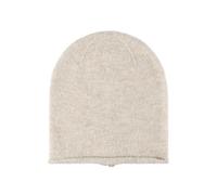 WENH Women Hats Autumn Winter Wool Knitting Beanies Solid Color Thin Bonnets(Beige)