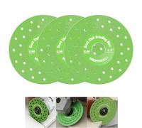 WENHUALI 4.5" Diamond Rock Slab Grinding Disc Set, 3 Pcs Multi-Pore Flat Cutting Blades, Ultra-Wide 1.2" for Tile, Glass, Marble, Granite, Angle Grinder & Diamond Saw Blade