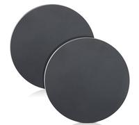 WENHUALI Hot Rolled Steel Plate 1/4" x 6" Diameter Circle Weldable A36 Steel Sheet, Round Metal Steel Base Sheet for Architecture (2 Pack)