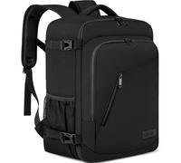 WENIG Ryanair Cabin Bags 40x30x20 Underseat 24L Small Travel Backpack Cabin Size Rucksack for Plane Hand Luggage Backpack Flight Bag Ryan Air Cabin Bag Fit 14 Inch Laptop with USB Charging Port-Black