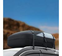 WENINETIES 1 Pack Car Roof Cargo Bag for BMW iX2 xDrive30 2024 2025+, Heavy Duty Waterproof Cargo Carrier Rooftop Storage Foldable Roof Luggage Box Alternative,105 × 80 × 43 + Anti-slip Mat