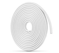 WENINETIES 10M Car Door Edge Guards for Mercedes-Benz A class 2019-2024, Universal U Shape Rubber Strip Protector Trim Seal Gasket No Glue Required Scratch Protection,White