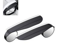 WENINETIES 2 Pcs Blind Spot Mirror for VW Touareg 2019-2024, Rain Guard Rear View Door Extension Accessory Weatherproof Adjustable Flexible