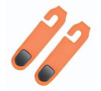 WENINETIES 2 Pcs Car Headrest Hooks for Smart 453 Forfour 2015-2019 | Microfiber Leather Metal Core Back Seat Hanger Heavy Duty Purse Coat Grocery Storage Organizer