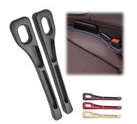 WENINETIES 2 Pcs Car Seat Gap Filler for Seat Ibiza 6L 6J 6P Leon Fr 5F, Auto Side Seat Gap Filler Car Seat Gap Leak-Proof Filling Strip Car Accessories Interior,Bla-ck