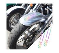 WENINETIES 2 Pcs Motorcycle Mudguard Reflective Stickers Suitable for BMW R nineT PURE 2017-Present, Rear Fender Signs Ultra Bright Waterproof Vinyl Decals