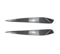 WENINETIES 2pcs Car Headlight Eyebrows for VW UP 2011 2012 2013 2014 2015, Headlight Eye Lid Eyebrow Cover Trim Eyelids Covers, Auto Styling Accessories,Carbon Fiber