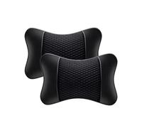 WENINETIES 2Pcs Car Neck Pillow for Citroen C1 II 2015-2022 Headrest Support Ergonomic Comfortable Breathable Cushion Premium Interior Accessories,Black