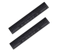 WENINETIES 2PCS Metal 3D Car Body Badges Sticker for Audi A8 A5 A6 C5 C6 C7 A7 A3 A4 B5 B6 B7 B8 B9 Q3 Q5 Q7, Trunk Fender Emblem Decal Accessorie,Emblem Logo Sticker Decoration Sticker,Black