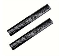 WENINETIES 2PCS Metal 3D Car Body Badges Sticker for Audi Sline S3 S5 S1 S4 S2 S6 RS3 RS4 RS5 RS6 RS8 B8 TT A4 A6, Trunk Fender Emblem Decal Accessorie,Emblem Logo Sticker Decoration Sticker