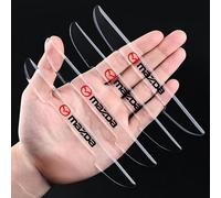 WENINETIES 4 Pcs Car Door Edge Protector Strips for Mazda CX-30 2019-2024, Door Guard Anti-collision Strip Car Accessory,A