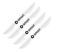 WENINETIES 4 Pcs Car Door Edge Protector Strips for smart EQ fortwo/forfourm 2019-2022, Door Guard Anti-collision Strip Car Accessory