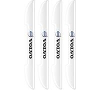 WENINETIES 4 Pcs Car Door Edge Protector Strips for Volvo V60 II 2018-, Door Guard Anti-collision Strip Car Accessory,A