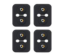 WENINETIES 4 Pcs Car Door Lock Cover for Smart #1 Smart 1 SUV 2023 2024, Car Latches Guard Covers Deadening Shock Protector Door Latch Buckle Car Accessories