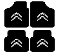 WENINETIES 4 PCS Car Floor Mat for Citroen Picasso Aircross Grand C5 Wagon, Water Proof Easy To Clean Front Rear Carpet Heelpad Car Mats Accessories