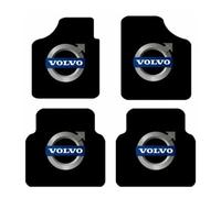 WENINETIES 4 PCS Car Floor Mat for Volvo XC70 V70 V50 S70, Water Proof Easy To Clean Front Rear Carpet Heelpad Car Mats Accessories