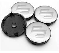 WENINETIES 4 Pcs Car Wheel Centre Hub Caps for Suzuki Vitara Brezza 2016-2020, Stable Car Wheel Center Hub Caps Replacement Rims Protectors Accessories,O.D-58mm