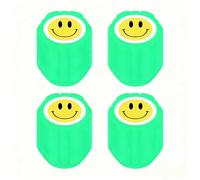WENINETIES 4 Pcs Tyre Valve Caps for Mitsubishi Space Star Facelift 2020-2025, Glow in the Dark, Stem Leak-Proof Dust Caps, Airtight Seal, Screw-On, Easy To Operation