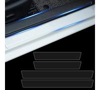 WENINETIES 4pcs Door Sill Protectors Fit for VW Caddy Alltrack ab Bj.2016-2020, Scuff Plate Guard Invisible Entry Guard Car Threshold Protector Anti-scratch Trim
