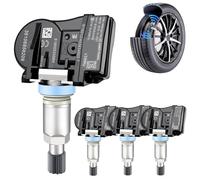 WENINETIES 4PCS Tyre Pressure Sensor TPMS for BMW X1 F48 2014-2019 36106856209, Wheel Air Pressure Monitoring System Replacement Assembly Kit High Sensitivity
