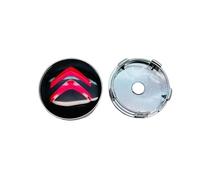 WENINETIES 4pcs Wheel Centre Caps for Citroen Ami Electric Buggy - Four-Seater 2025 ID 56mm, Hub Covers,Replacement for Alloy Wheels Waterproof Secure Snap-in Fit,Car Accessories