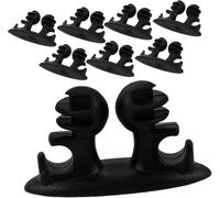 WENINETIES 8 Pcs Cable Clips for Citroen AMI 2020 2021 2022 2023, Adhesive Wire Holders Cord Management Organizers Self-Adhesive Desk Automotive Accessories