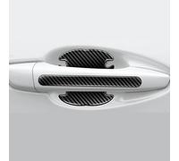 WENINETIES 8 Pcs Car Door Handle Protector Stickers for DS 3 Crossback 2018-, Door Handle Cup Paint Guards Anti-Scratch Automotive Exterior Accessories