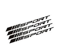 WENINETIES 8 Tyre Sticker Set for Benz EQ Silver Arrow 01/02, Performance Decals Lettering Kit Motorsport Styling Wheel Tuning Custom Graphics Personalisation,A