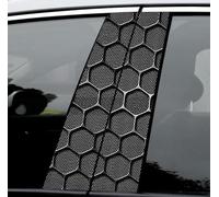 WENINETIES B Pillar Stickers for Ford Ranger T9 Raptor Wildtrak XLT 2023 2024, Car Door Scratch Protection Film Car B Pillar Protective Film Accessories