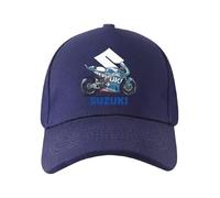 WENINETIES baseball cap for Suzuki Trojan 2014-2023, Hat for Men Women Adjustable Neutral Baseball Cap Trucker-Dad-Hat Casual Classics for Running Fishing, Sports,Deep Blue